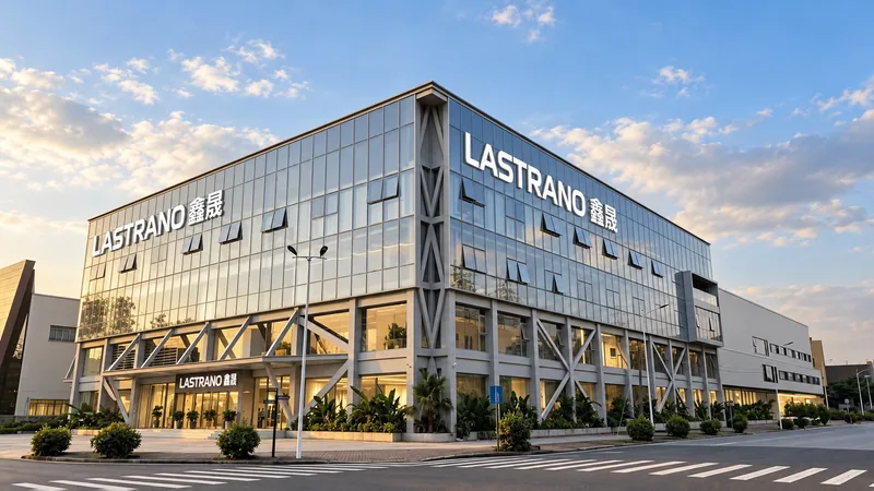 LASTRANO building, showroom and materials